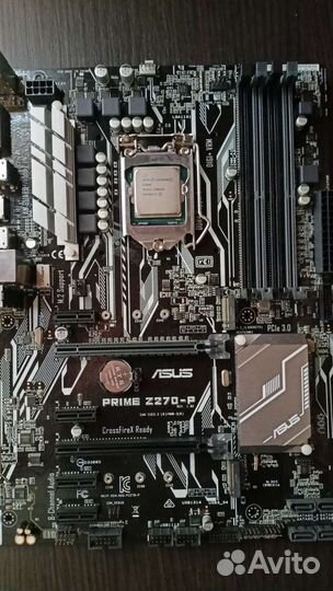 Материнская плата Asus Prime Z270-P lga 1151