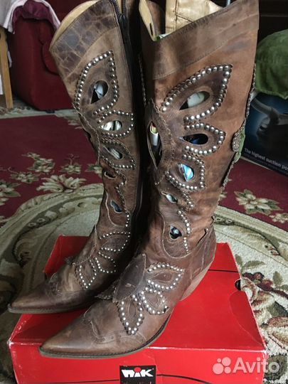 Сапоги казаки