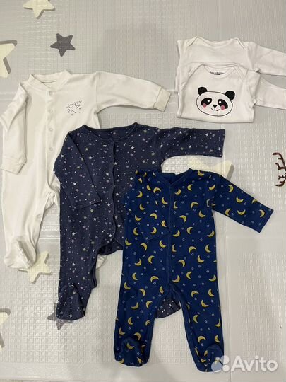 Вещи пакетом на мальчика 68 размер