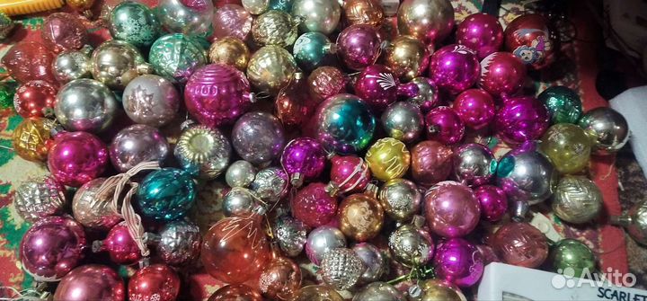 Елочные игрушки СССР