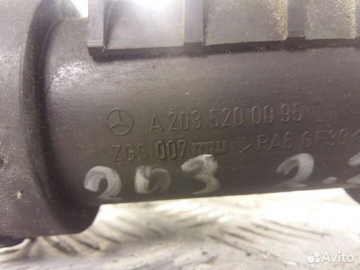 Патрубок интеркулера Mercedes W203 A2035200095