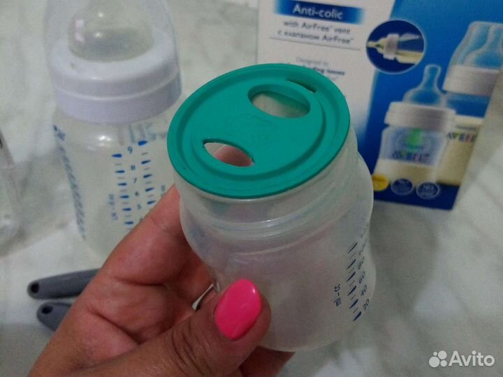Бутылочки для кормления avent