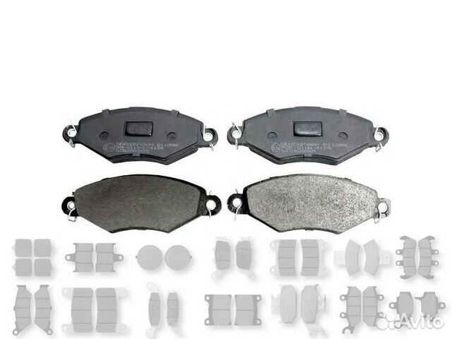 Колодки Toyota Kluger 2 07