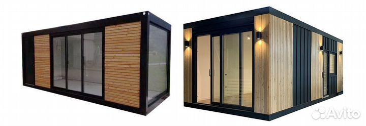 Торговый павильон, строительная бытовка 20 м²