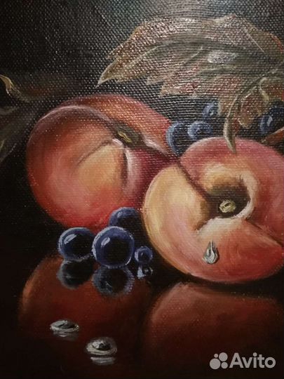 Картина маслом на холсте натюрморт