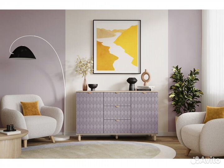 Тумба Теджонс-2 Leaf Lavanda