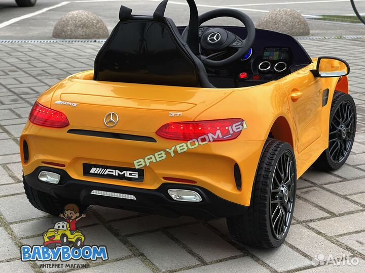 Детский электромобиль mercedes gt
