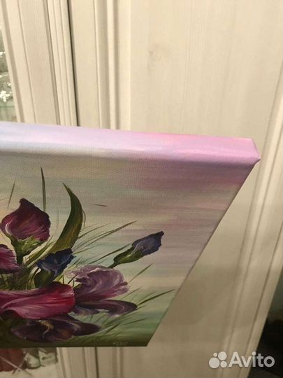 Авторская картина Ирисы