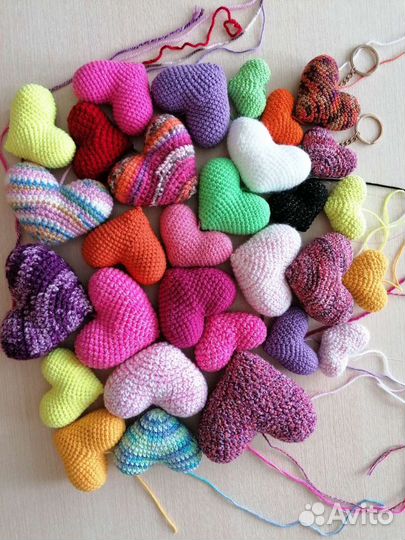 Вязаное сердечко