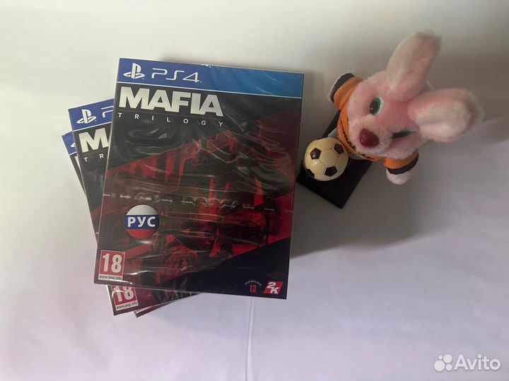 Новый диск Mafia: Trilogy Definitive Edition PS4