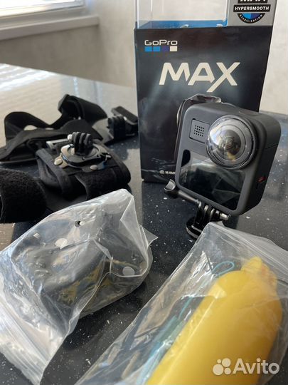 Gopro max 360 с аксессуарами
