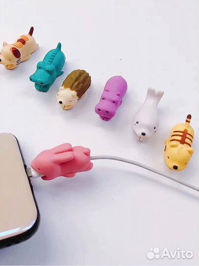 Милый аксессуар для кабеля iPhone новый