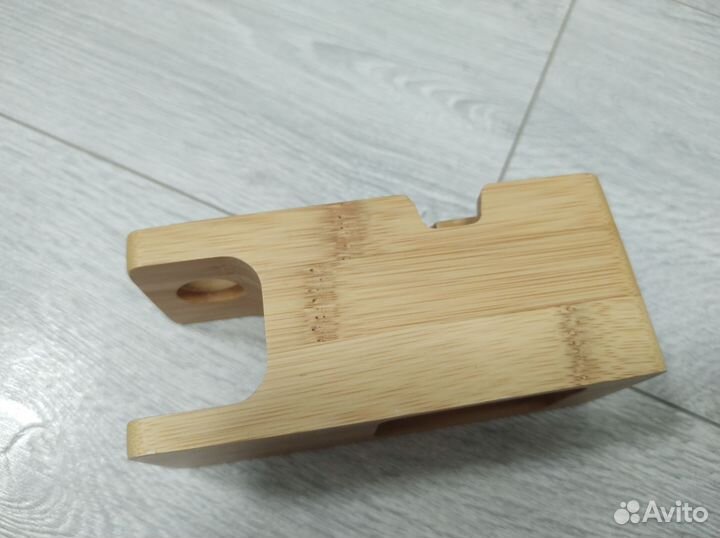 Бамбуковая подставка док станция