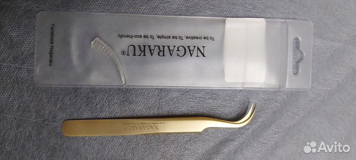 Пинцет для наращивания ресниц