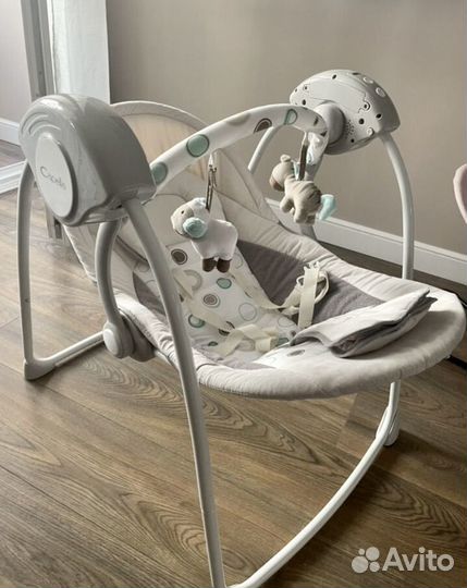 Детские качели шезлонг