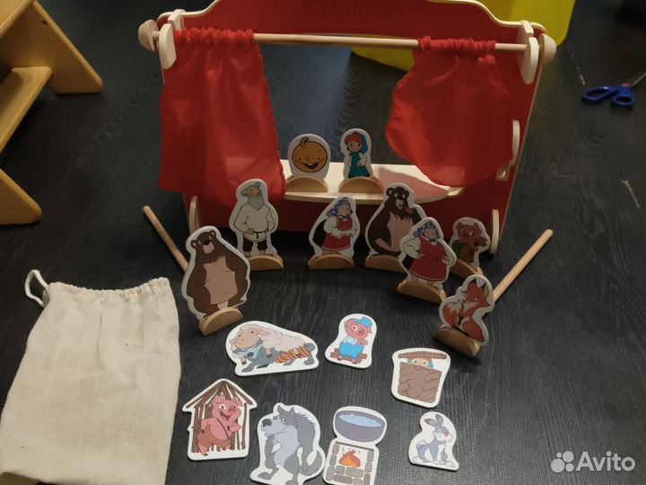 Кукольный театр 3 сказки
