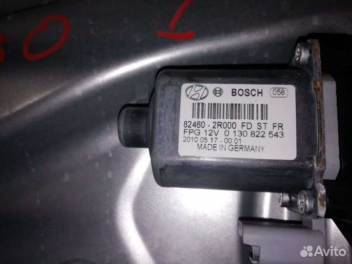 Hyundai i30 FD стеклоподъемник правый