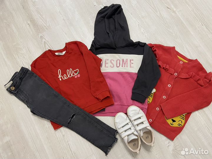 Пакет вещей на девочку