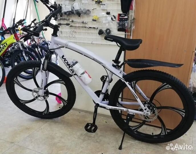 Горный велосипед с литыми Белый