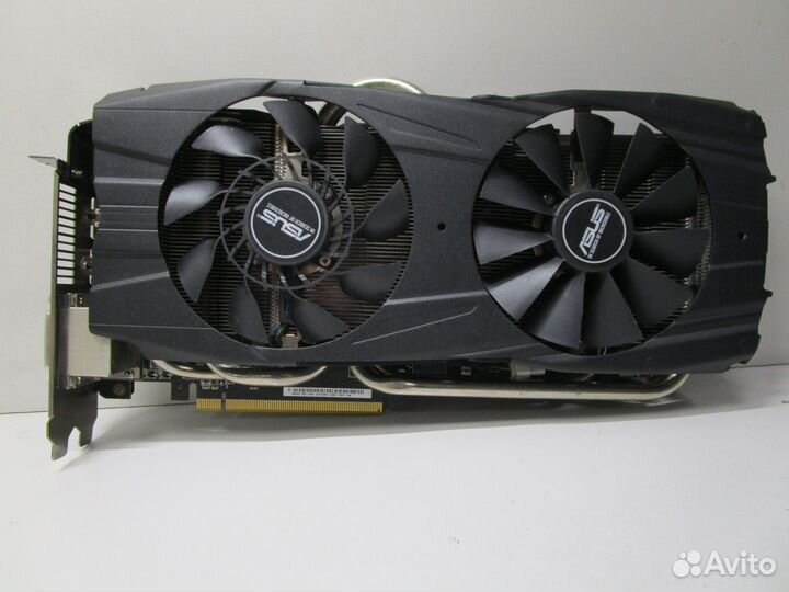 Видеокарта 4Gb asus radeon R9 290X R9290X-DC2-4GD5