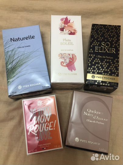 Парфюмерная вода фирма Ив Роше