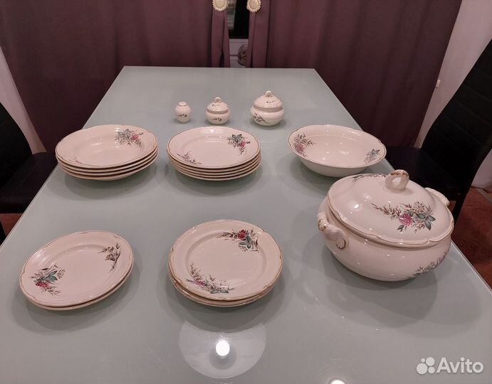 Фарфоровая посуда СССР Зик