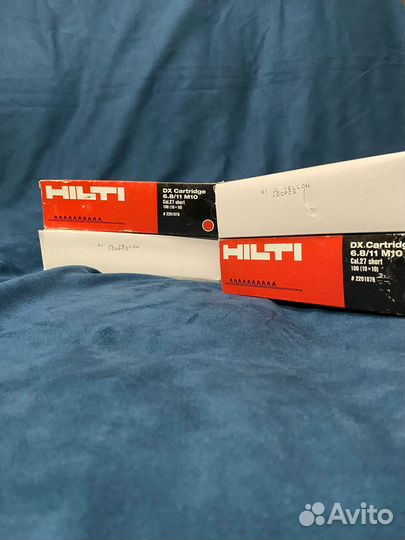 Монтажные патроны hilti