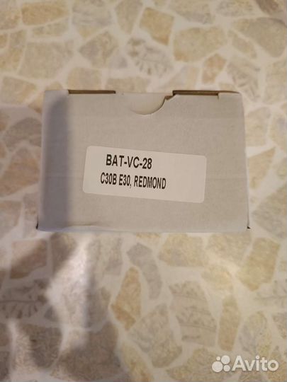 Аккумулятор для работа пылесоса