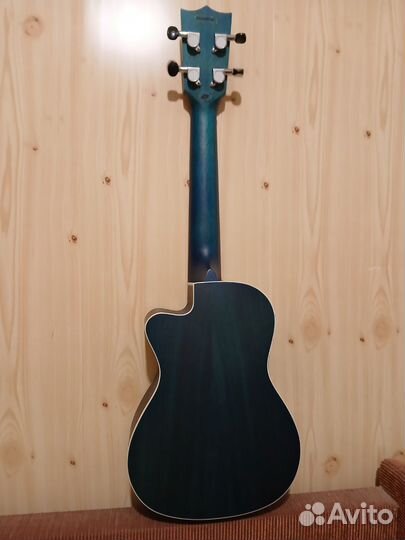 Укулеле flight duc380 ceq topaz