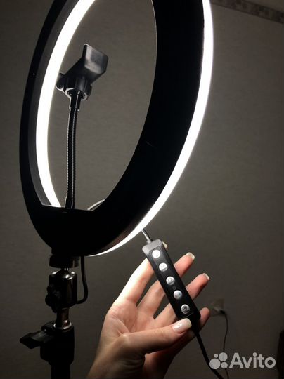 Кольцевая лампа 36 см