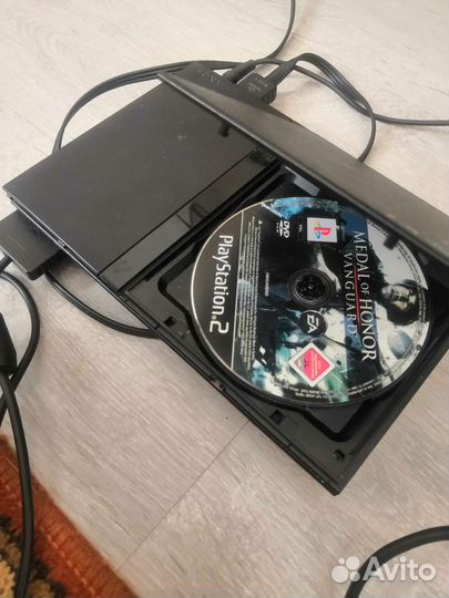 Игровая приставка ps2 с играми