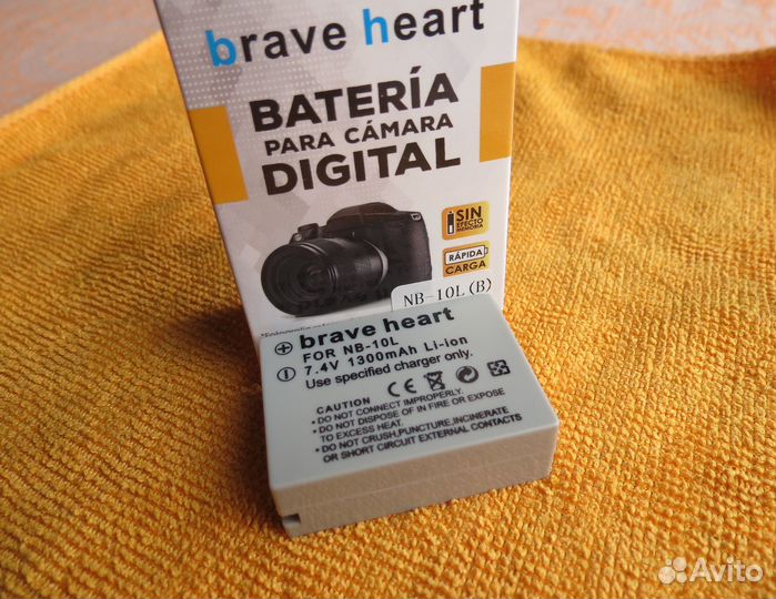 Аккумулятор NB-10L для камер Canon