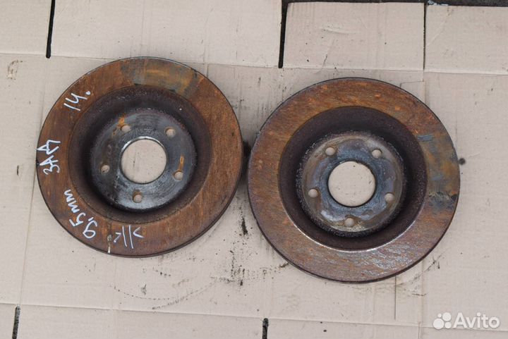 Диск тормозной задний Volvo S40 2