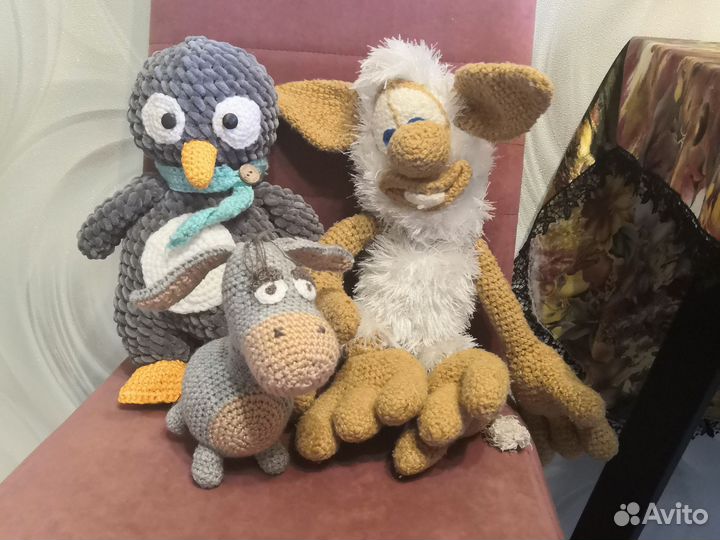 Игрушки вязаные крючком