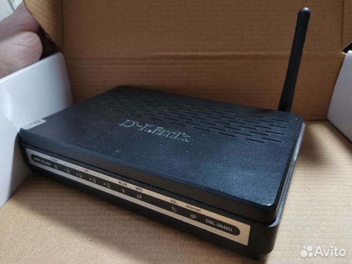 WiFi роутер D-link DSL-2640U/NRU