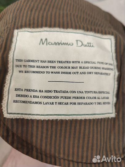 Брюки мужские вельветовые Massimo dutti