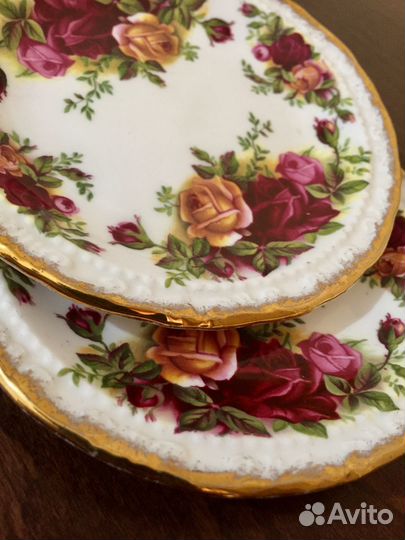 Розетка. Цена за одну. Royal Albert, Англия