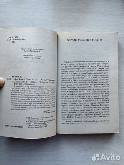 Книга Замятин Бич божий