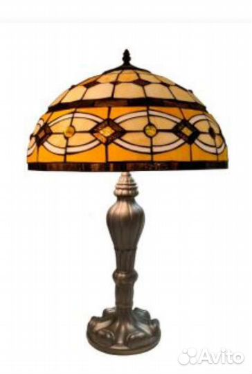 Лампа настольная витражное стекло стиль Тиффани