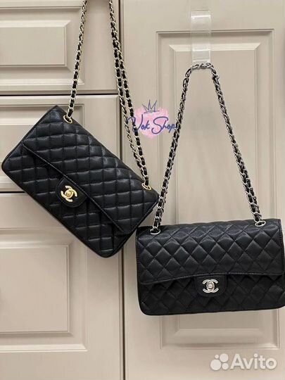 Сумка клатч Chanel классика из натуральной