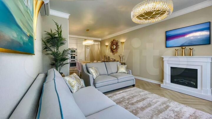 3-к. квартира, 117 м², 5/6 эт.