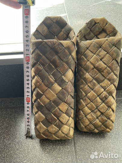 Старинный туесок чехол береста