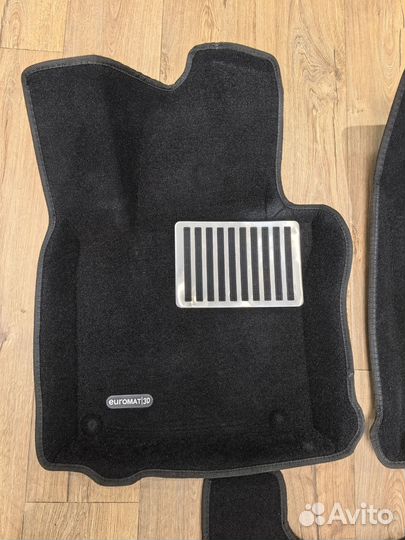 Текстильные 3D коврики Euromat3D Lux в салон для S