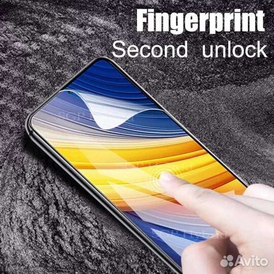 Гидрогелевая пленка на телефон poco x3