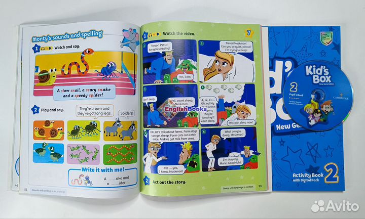 Kids box 2 New generation, комплект с CD