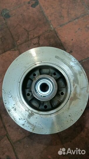 Задний тормозной диск Рено меган 3 Флюенс