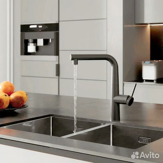 Смеситель для кухни iddis Pure purblpfi05 черный