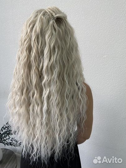 Модель на косы