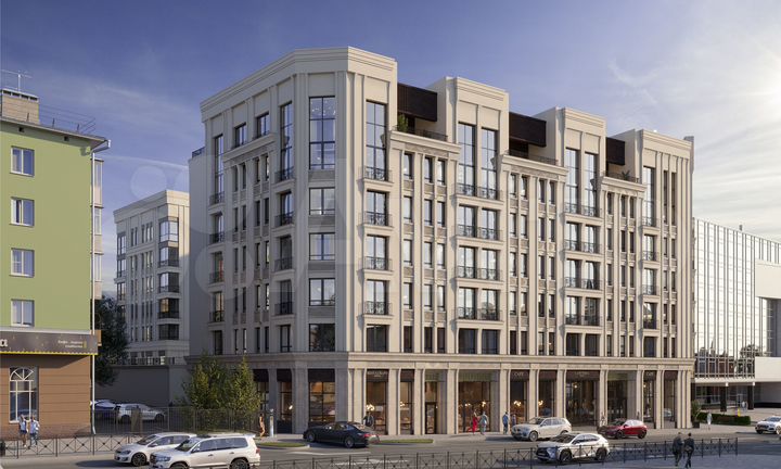 1-к. квартира, 80,4 м², 3/6 эт.