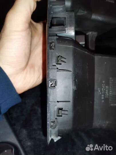 Дефлектор печки, центральный, Renault Fluence